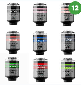 KORI – Explore All 12 Incredible Flavors（Full 12 Different Flavors Collection Bundles Selling,Bulk Buy Cheaper）